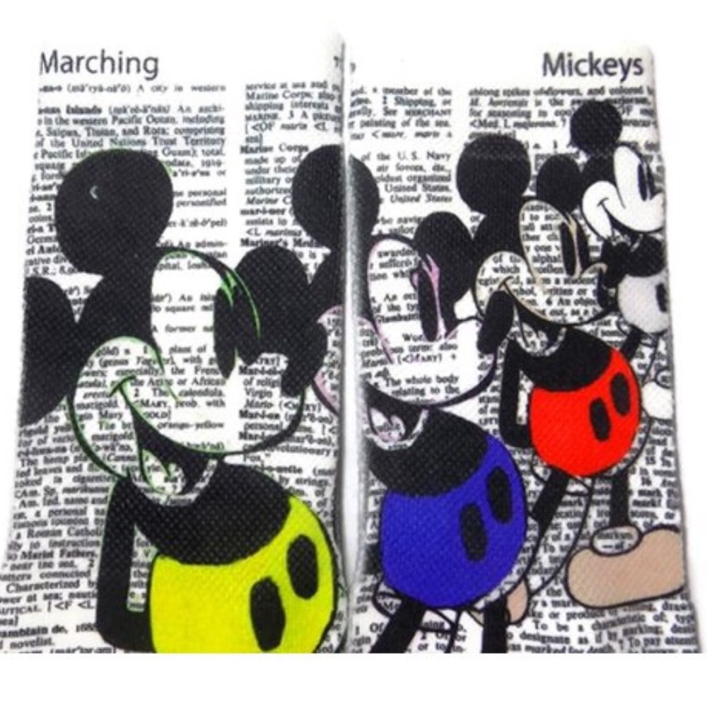 Mickey Mouse ARTNWORDZ wearable Art socks - Picture 2 of 8
